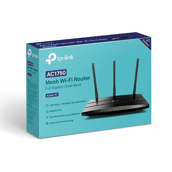 Tp Link Ac1750 Smart WiFi Router Archer A7