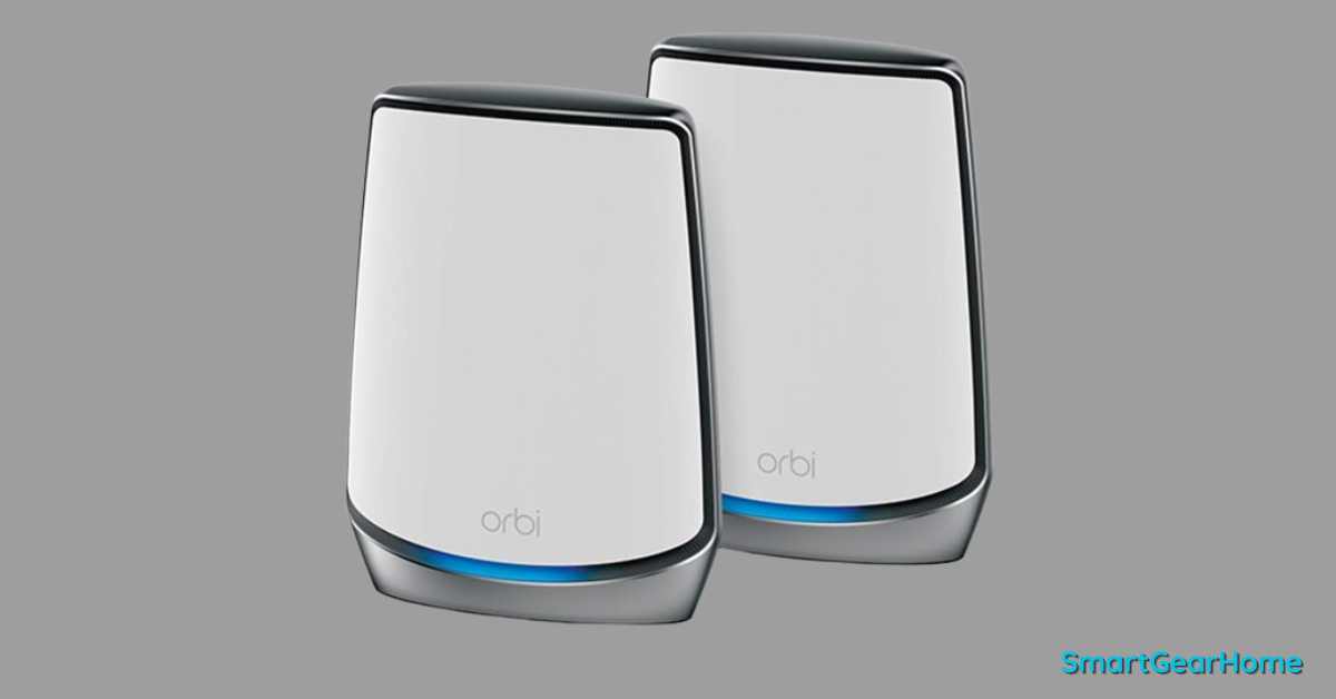 Netgear Orbi Whole Home Tri-Band Mesh Wi-Fi 6 System RBK852