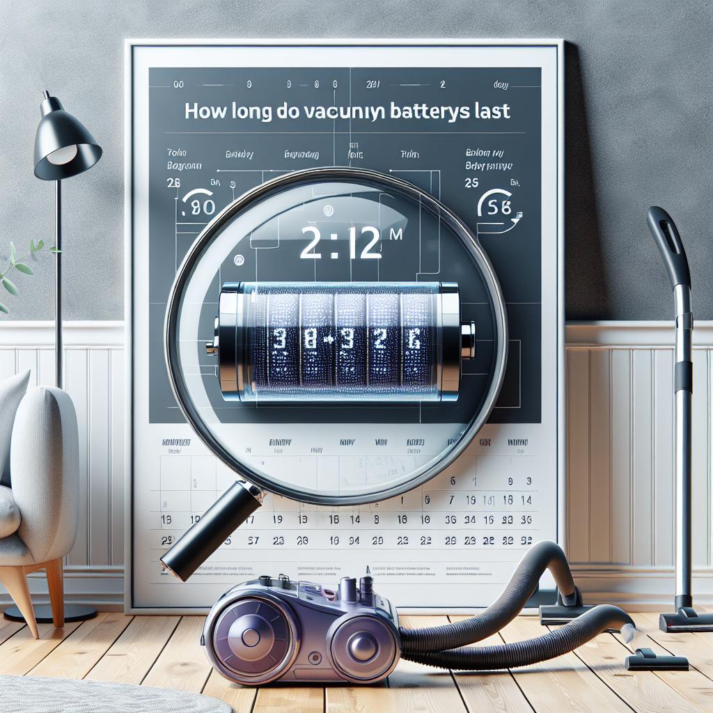 How Long Do Vacuum Cleaner Batteries Last