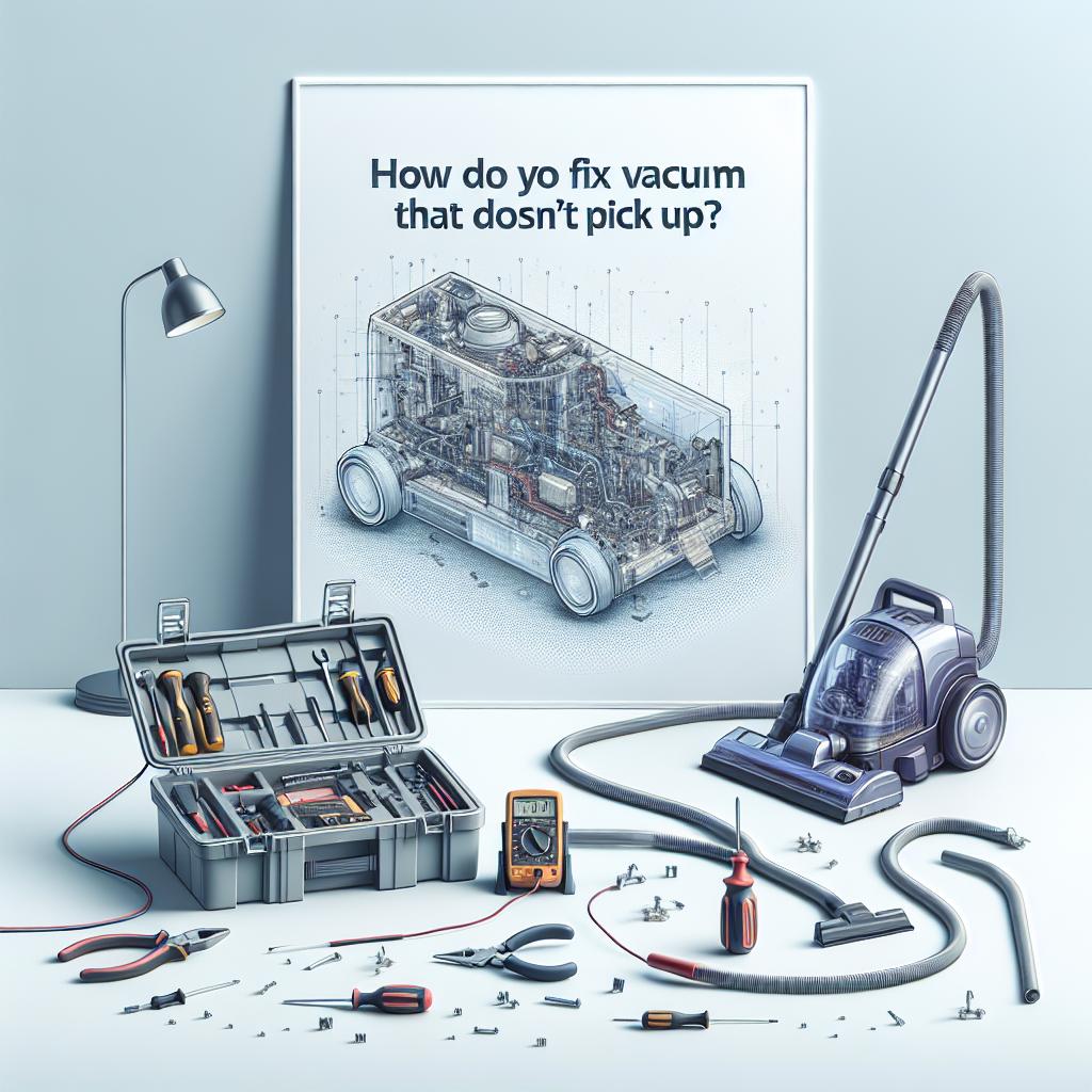 How Do You Fix A Vacuum That Won’T Pick Up